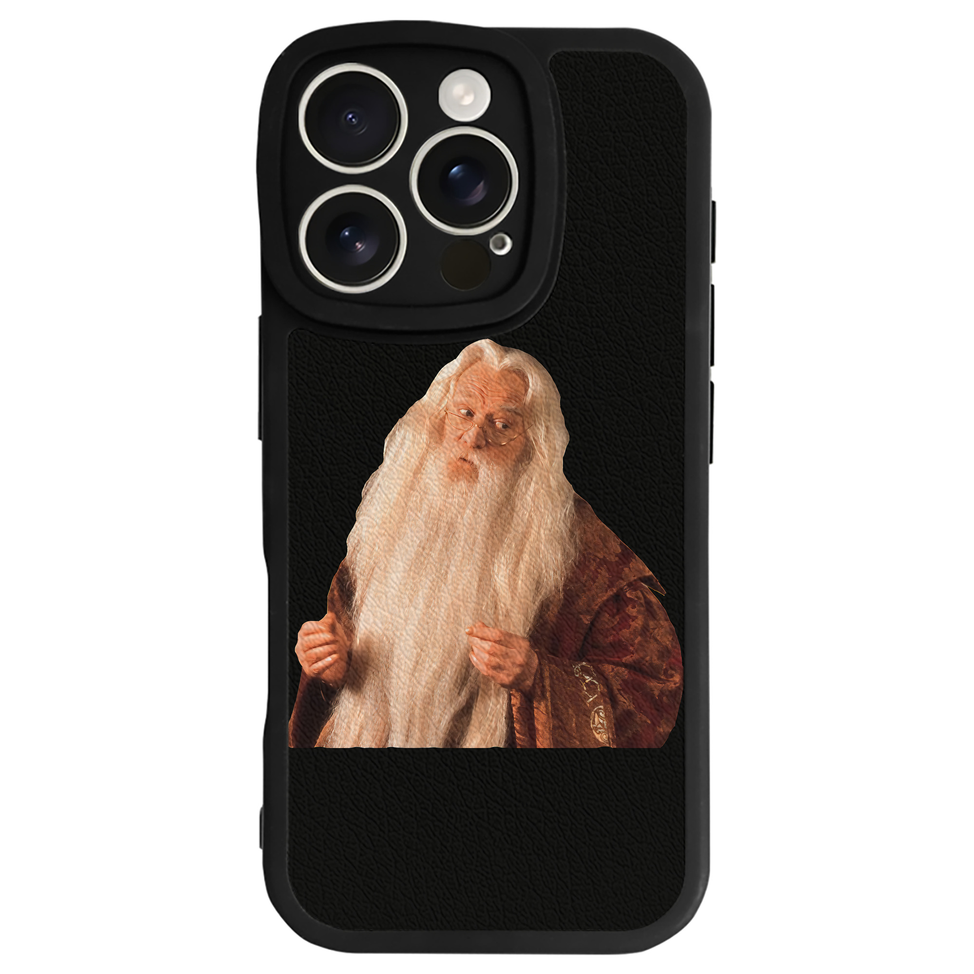 （画像用） Harry Potter ハリー・ポッターシリーズ 【iPhone 16シリーズ対応】シリコンスマホケース（レザー調） 材質：シリコン